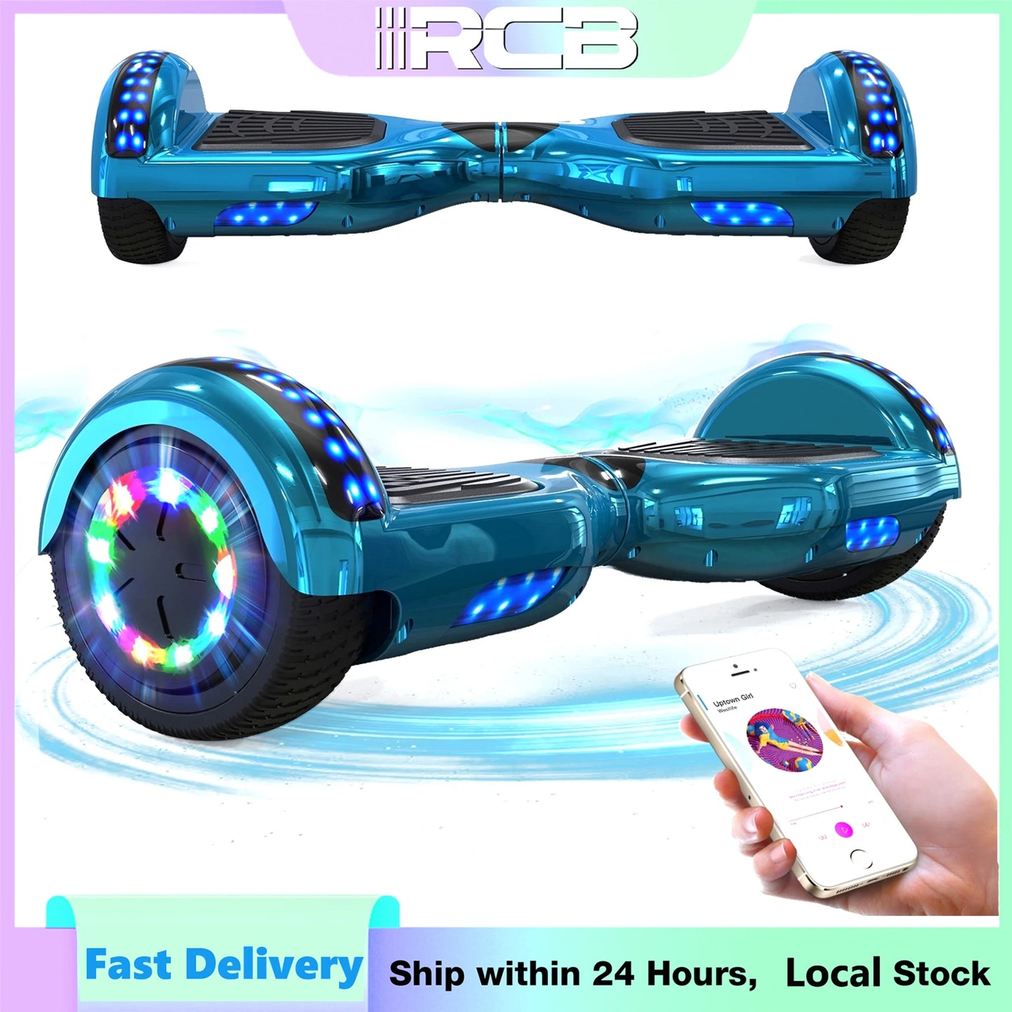 Hoverboard with Bluetooth Speaker
