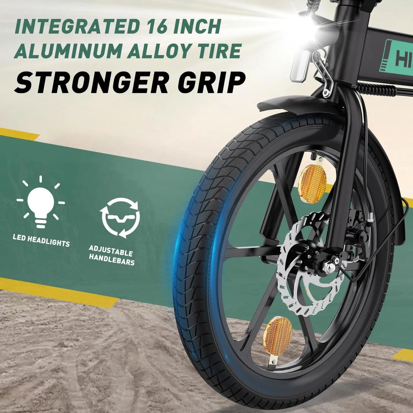 Electric bike foldable city