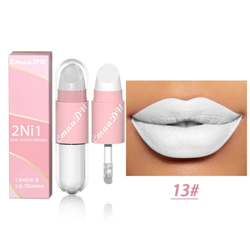 2-in-1 Lippen Stift en Lipgloss