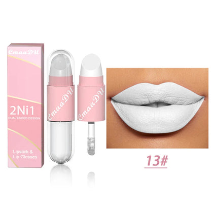 2-in-1 Lippen Stift en Lipgloss