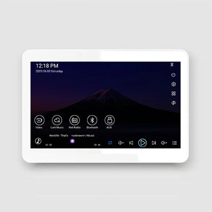 7-inch Android WIFI Bluetooth Wall Amplifier Android System Background Music System Touch Background Music Host