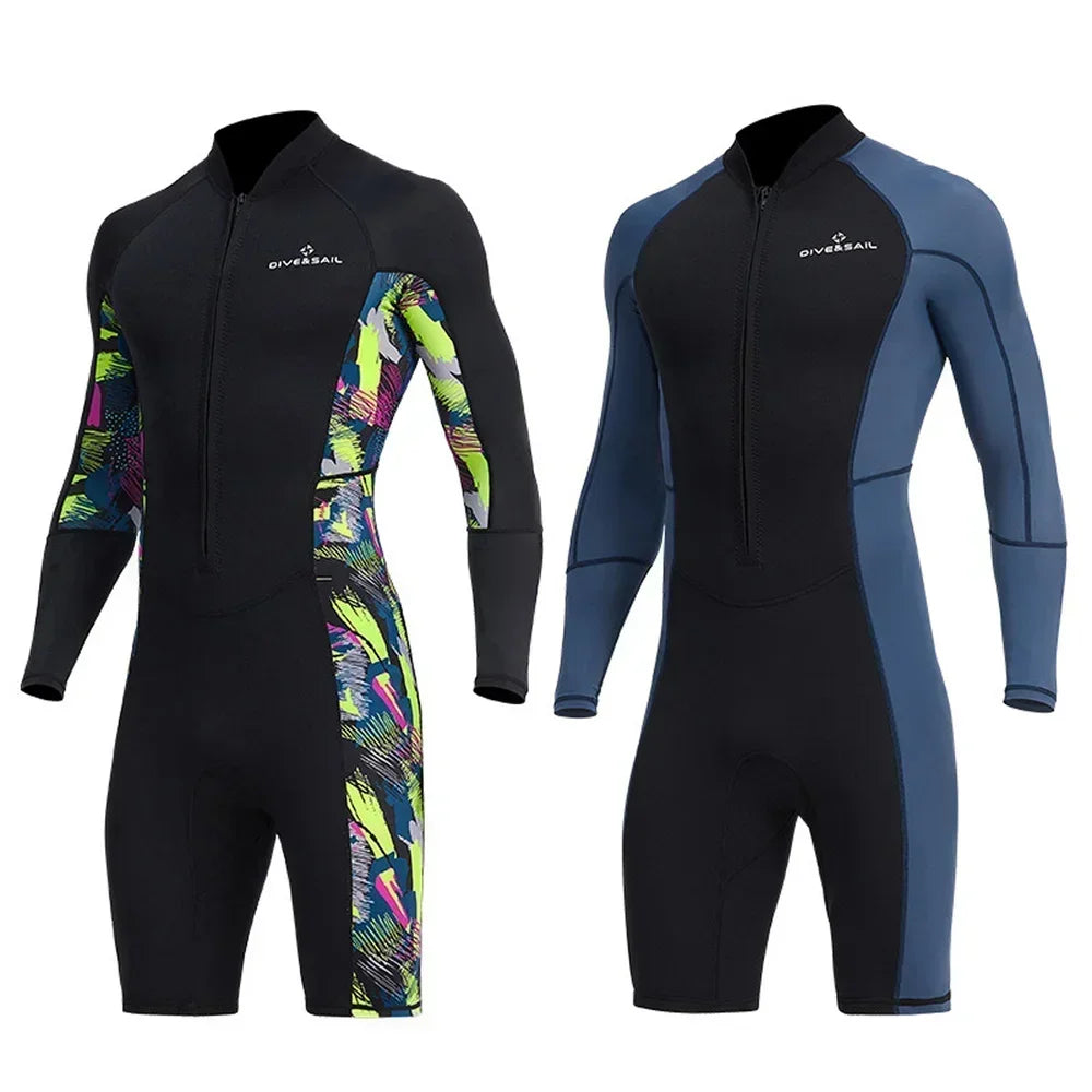 Mens Wetsuit for Underwater Snorkeling