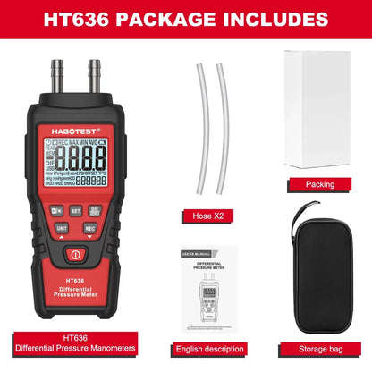 Digital Pressure  Manometer