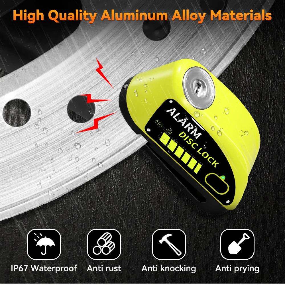 Brake Lock Alarm Disc