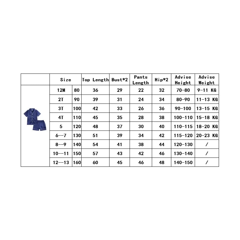 Pajama Sets for Boys Girls