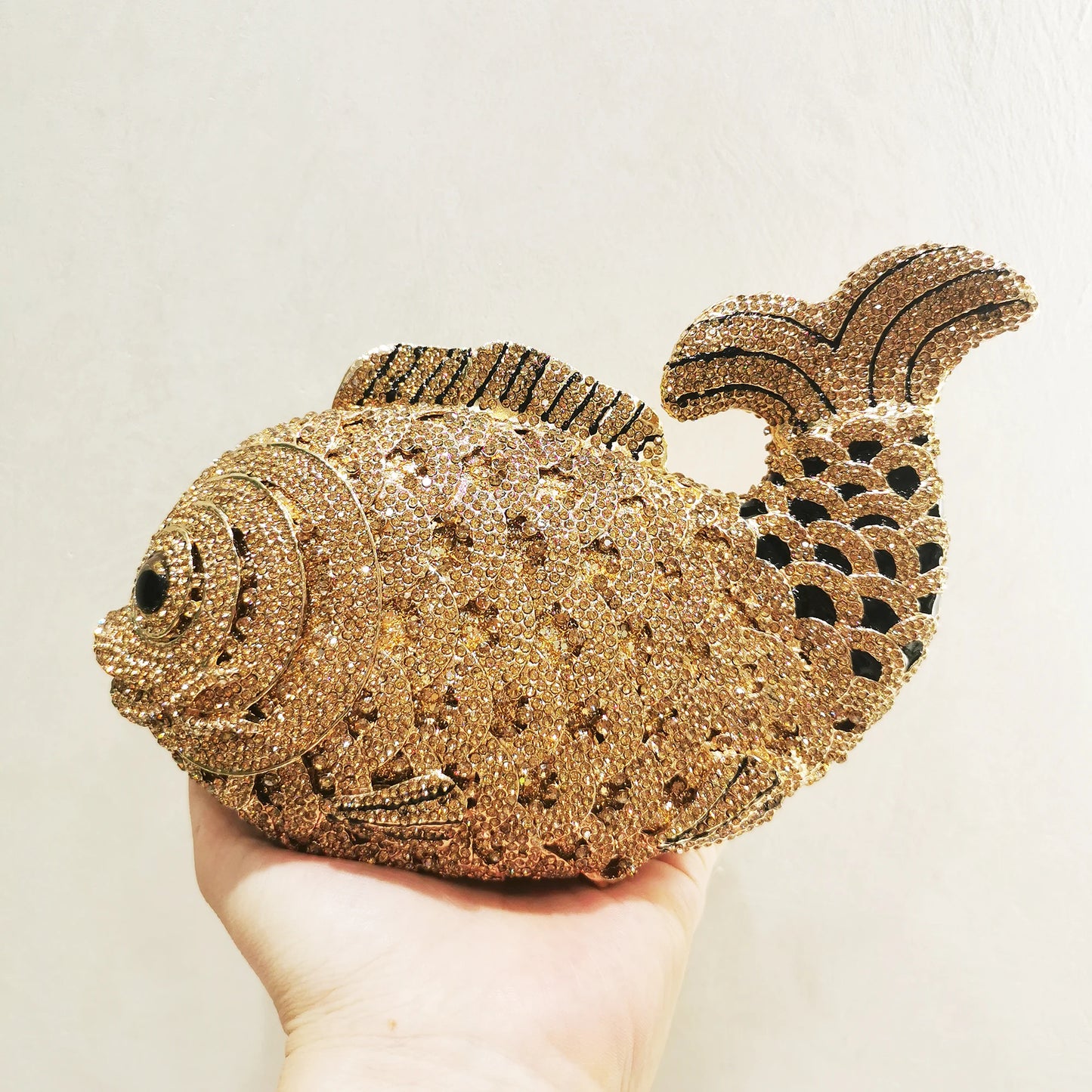 Luxe Vis Kristal Tasje