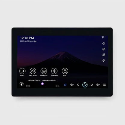 7-inch Android WIFI Bluetooth Wall Amplifier Android System Background Music System Touch Background Music Host