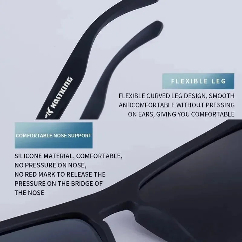 KASTKING polarized sunglasses UV400 for men and women outdoor hunting, fishing, driving bicycles, sunglasses optional box