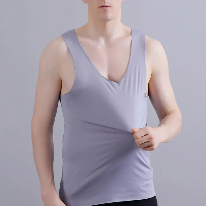 Vest For Men Undershirts Cool Gym