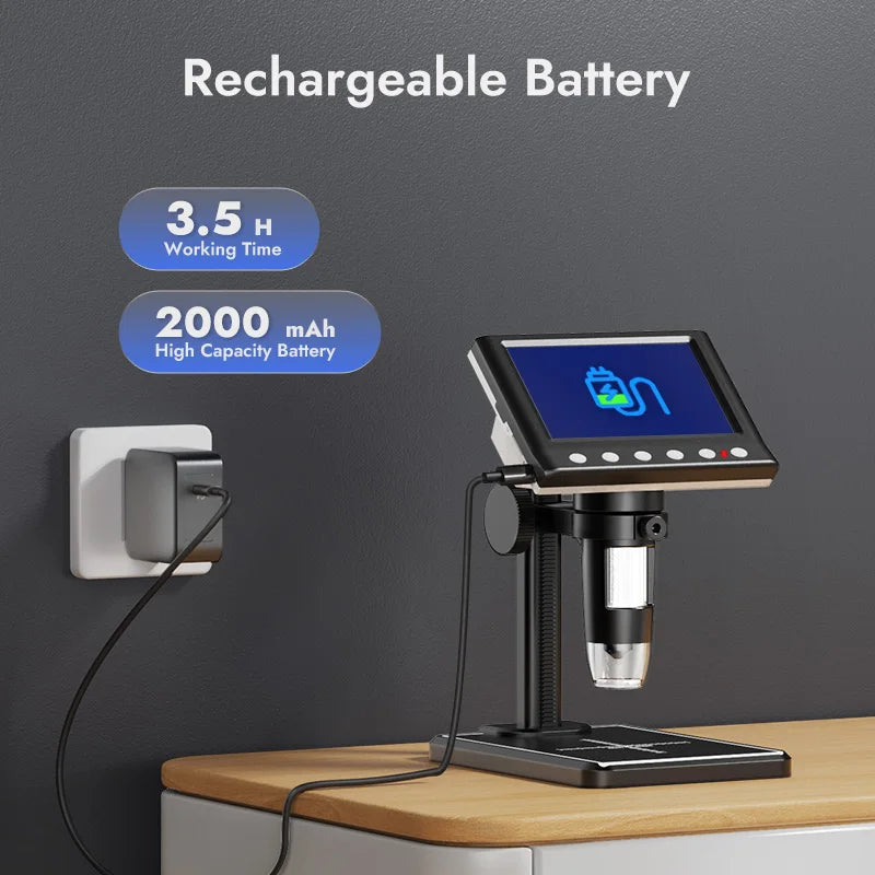 Digital Microscope 1000X for Adult Soldering