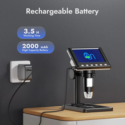 Digital Microscope 1000X for Adult Soldering