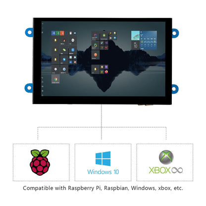 5 inch Display 800×480 monitor with Windows-support raspberry pi Portalil Monitor full hd Touch  IPS LCD  hdmi Compatible Screen