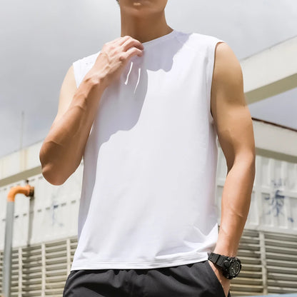 Heren Mouwloos T-shirt