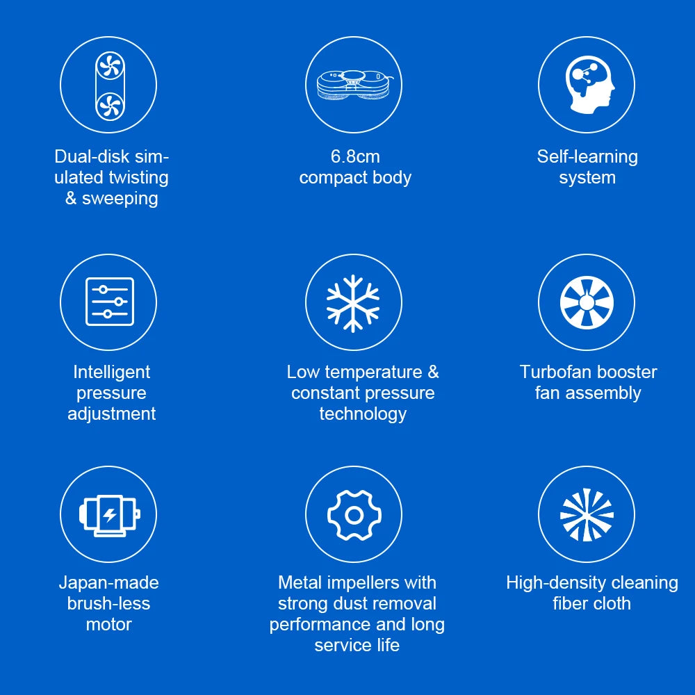 Window Cleaning Robot  Electric Glass Wet Mop,