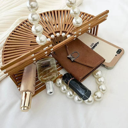 Dames Bamboe Handtas