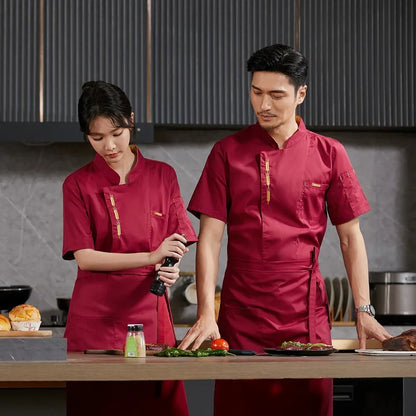 T-Shirt Chef Uniform  Restaurant Kitchen