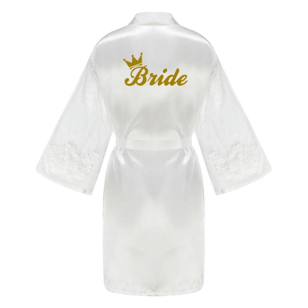 Wedding Bathrobe For Women