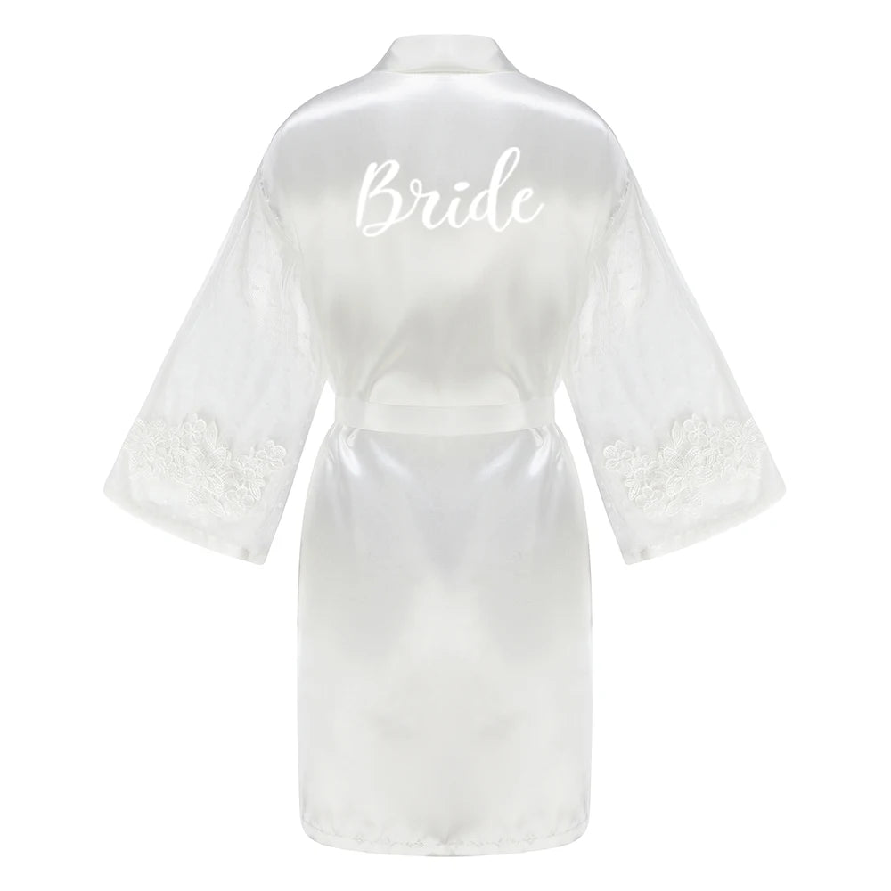 Wedding Bathrobe For Women