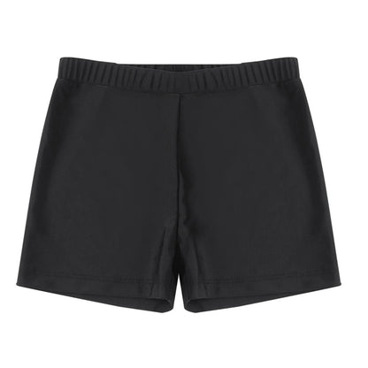 Kids Girls Shorts Summer Stretchy Swimming Shorts for Yoga Sports Gymnastic Swimming Bathing Beachwear Children Shorts Pants