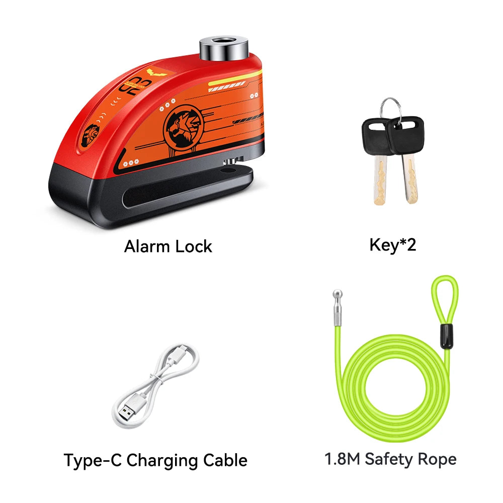 Brake Lock Alarm Disc