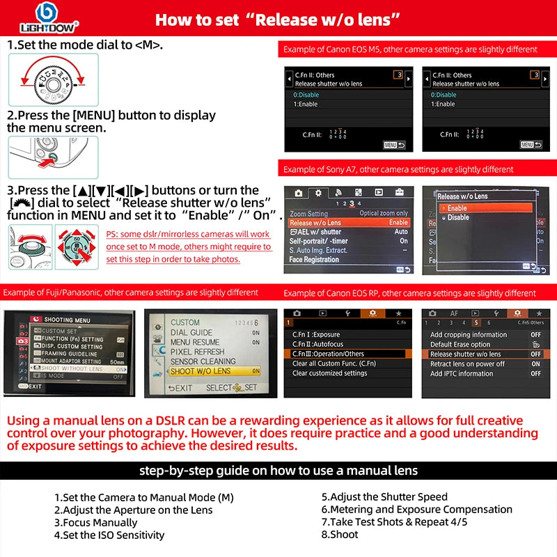 Super Telephoto Manual Zoom Lens