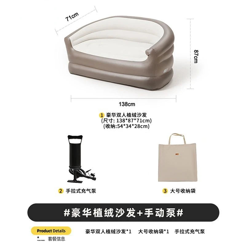 Bank en Bed Opblaasbaar