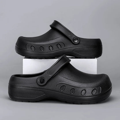 Jumpmore Kitchen Working Shoes Washing Car EVA Raining Waterproof Shoes Size 39-46