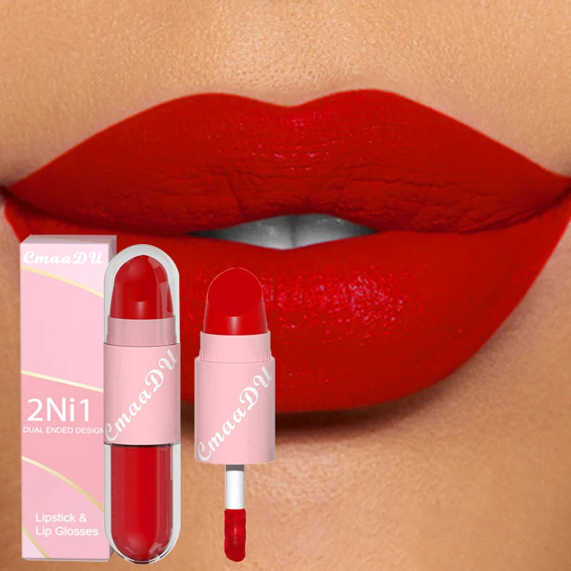 2-in-1 Lippen Stift en Lipgloss