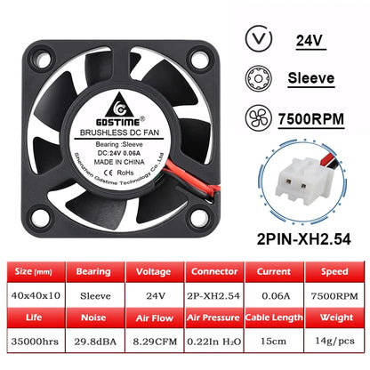 Koelventilator GDSTIME 4010