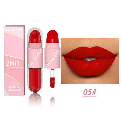2-in-1 Lippen Stift en Lipgloss