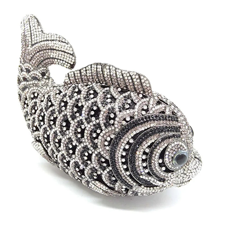 Luxe Vis Kristal Tasje