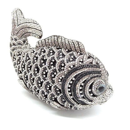 Luxe Vis Kristal Tasje