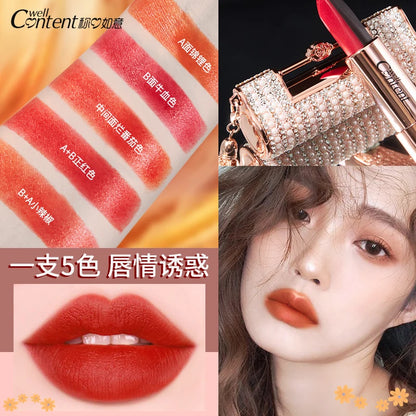 Colors Lipstick 5 In 1  Makeup for Women