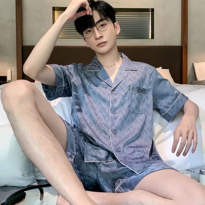 Heren Nacht kleding Set