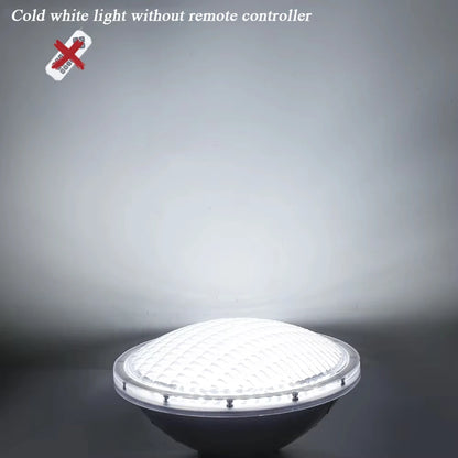Swimming Pools Outdoor IP68 Waterproof PAR56 Underwater Lamp RGB Light with Remote Controller Warm and Cold White without RC