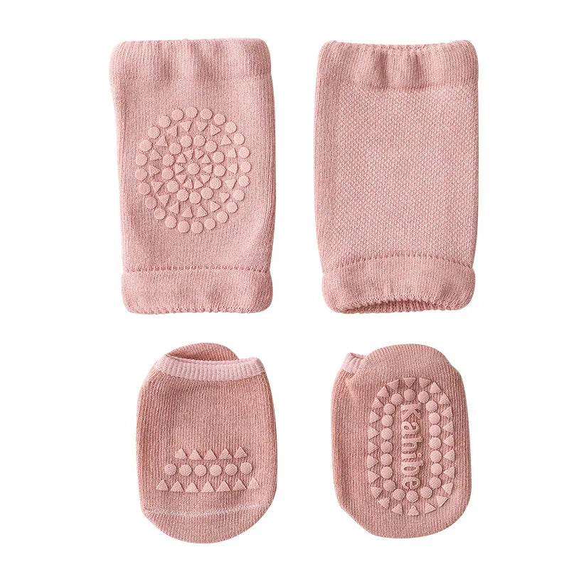 Socks Set Knee Pads  for Girls Boy