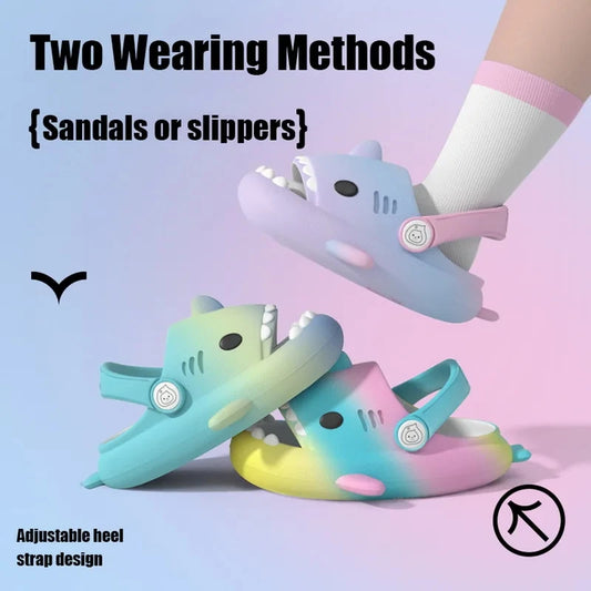Shark Slippers Fashion For Girls Boys