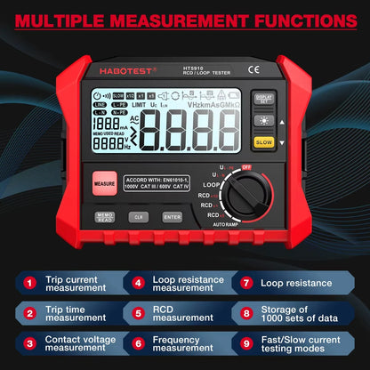 Tester LCD Digital Resistance Meter