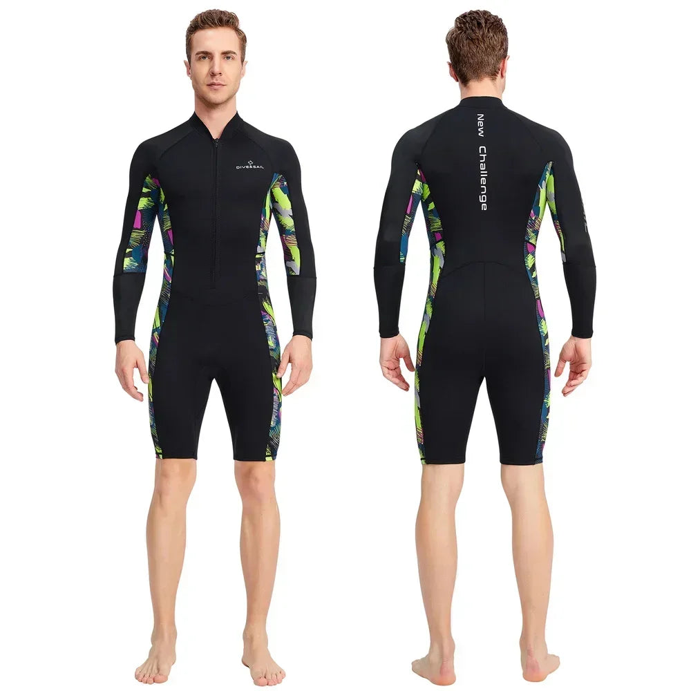 Mens Wetsuit for Underwater Snorkeling