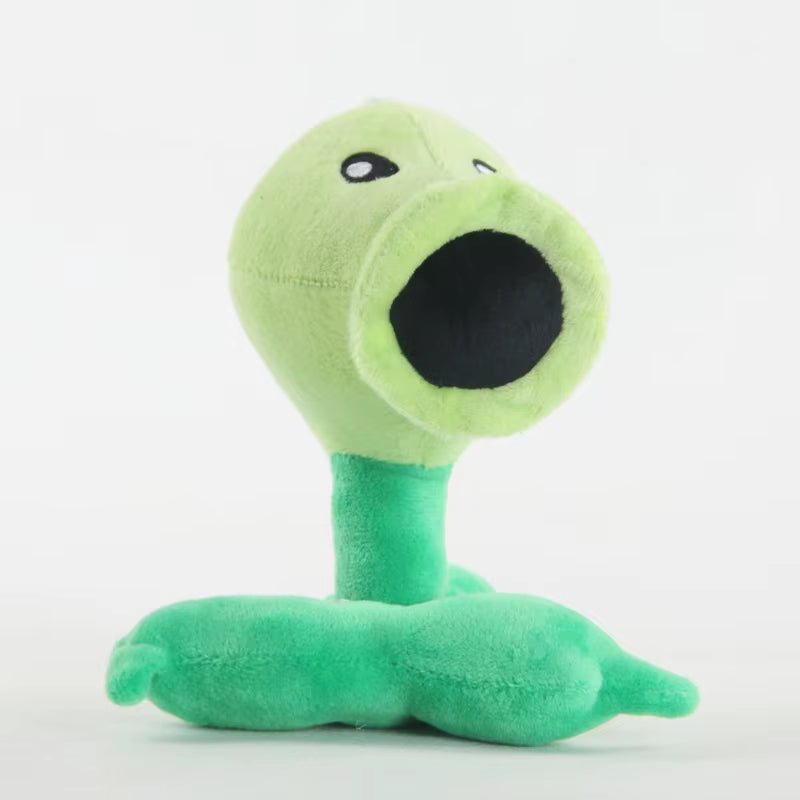 1Pcs  Plush Toys 13-20Cm PVZ Plants Peashooter Sunflower Plush Stuffed Toys Soft Toy Gifts for Children Kids