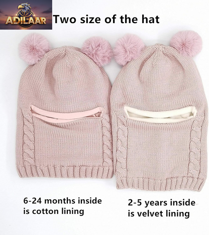 Unisex Infant and Toddler Winter Hat and Scarf Set