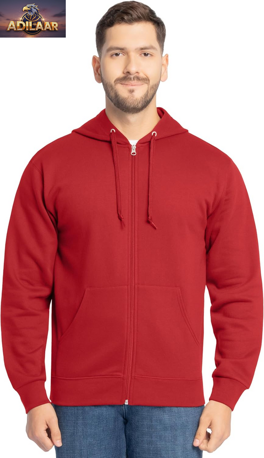 Fruit of the Loom Eversoft Fleece Full-Zip Hoodie Sweatshirt