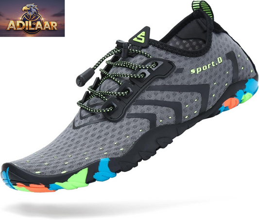 Mishansha Unisex Aqua Shoes - Quick-Dry Barefoot Water Footwear for Beach, Surfing, and Yoga (Sizes 4.5-15 Women / 3-13.5 Men)
