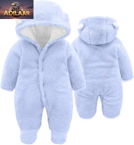 XMWEALTHY Unisex Infant Winter Coats - Adorable Newborn Jumpsuit Snowsuit for Baby Essentials Registry