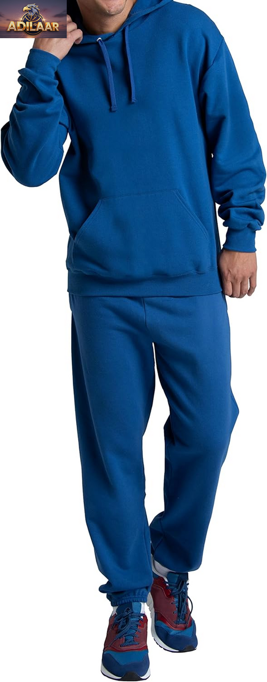 Fruit of the Loom Eversoft Fleece Relaxed Fit Sweatpants with Pockets, Moisture-Wicking and Breathable Elastic Bottom Design