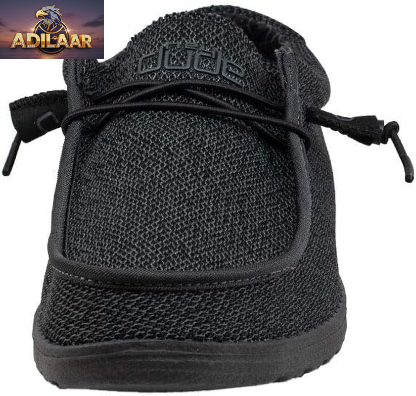 HEYDUDE Women's Wendy Canvas Slip-On Loafers - Comfortable and Lightweight Footwear