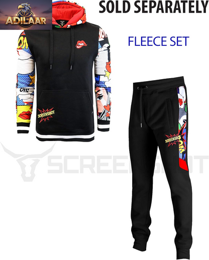 SCREENSHOT Men's Urban Hip Hop Premium Fleece Hoodie - Contemporary Pullover for NYC Street Fashion and Urbanwear