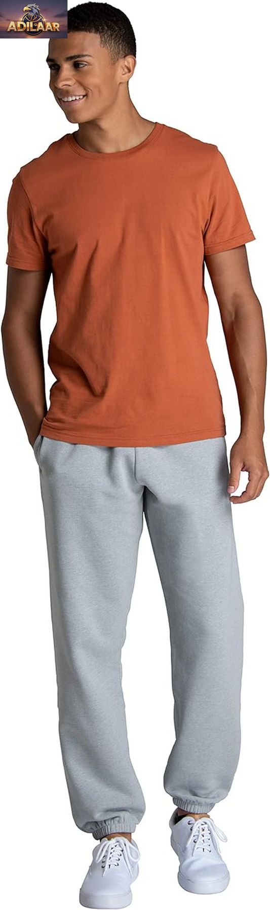 Eversoft Fleece Sweatpants with Elastic Bottoms and Pockets - Relaxed Fit, Moisture-Wicking, and Breathable by Fruit of the Loom