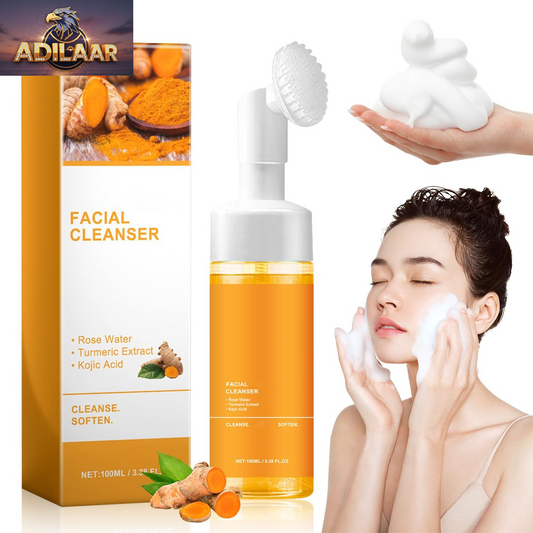 Turmeric Foaming Facial Cleanser for All Skin Types - 3.38 Oz