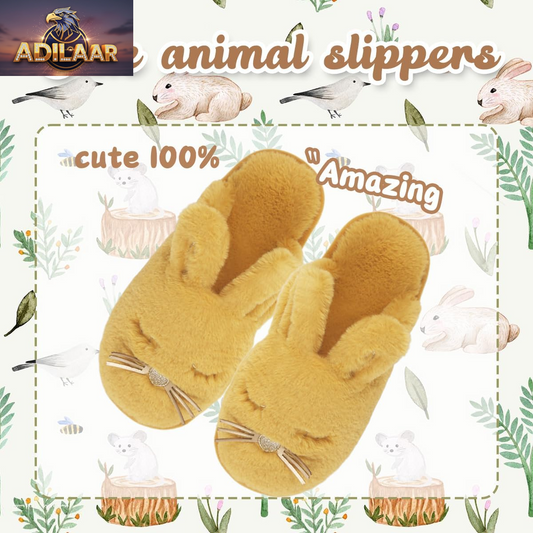 Caramella Women's Fuzzy Bubble Bunny Slippers with Memory Foam for Indoor and Outdoor Use